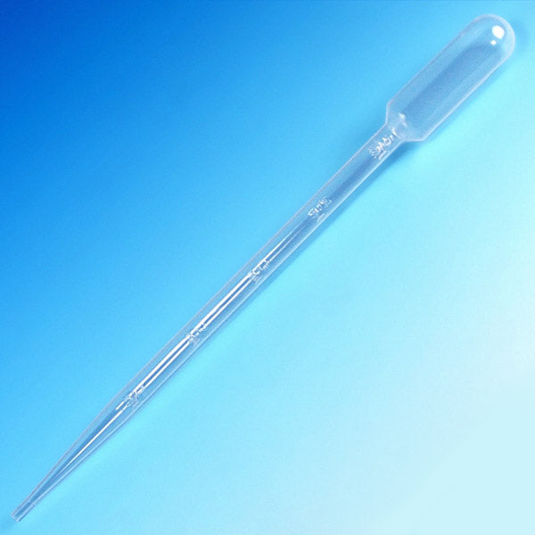 Globe Scientific Graduated 15mL Graduated to 5mL Transfer Pipette
