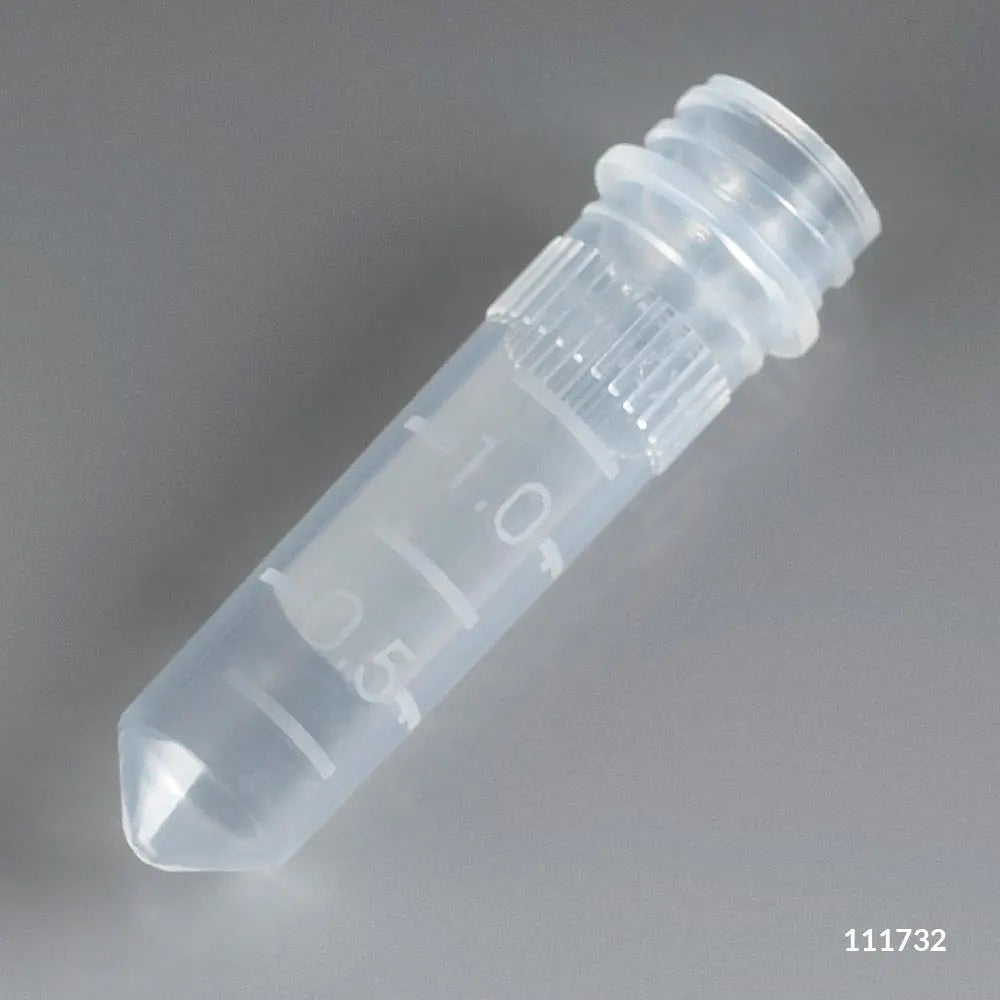 Microtubes, Polypropylene, No Cap — 0.5/1.5/2 mL Standard & Self-Standing, 500/Pack | Globe Scientific
