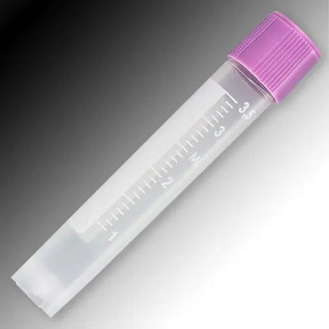Sample Tubes, External Thread, Polypropylene — 1.2 to 5 mL, 16 Options, 1000/Case | Globe Scientific