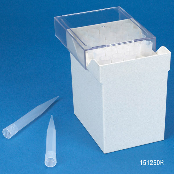 Globe Scientific 151250 Large Volume Pipette Tips 1-10mL Socorex Compatible