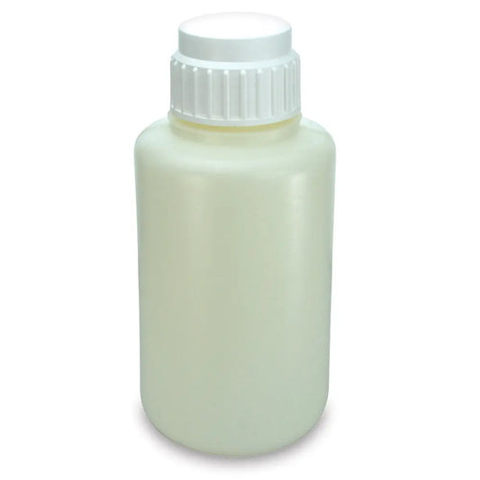 Globe Scientific Vacuum Bottle, Narrow Mouth, Heavy Duty HDPE Bottle, White PP 83mm Screw Cap, 4 Litres (1.0 Gallons) 7094000 Laboratory Equipment