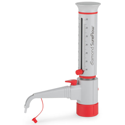 GBTD-R-60 - Globe Scientific Diamond SureFlow Recirculation Bottle Top Dispenser 5 – 60 mL