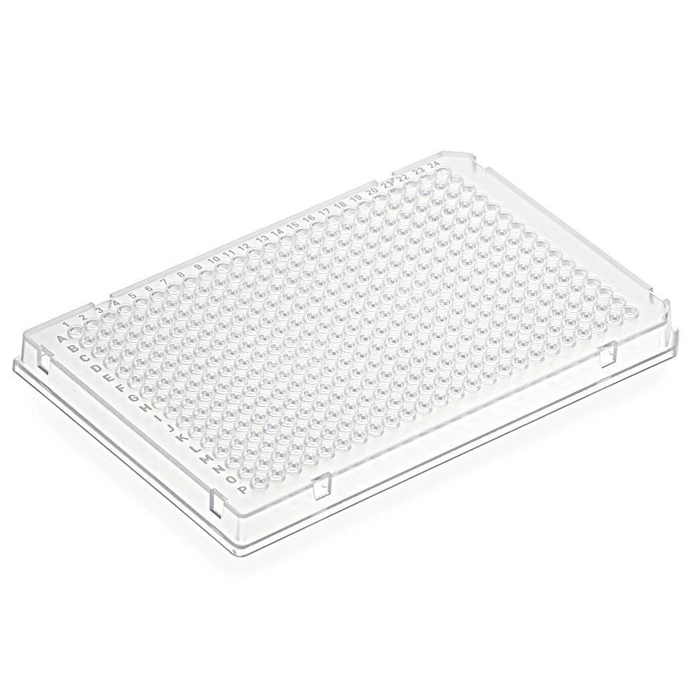 Globe Scientific 384-Well PCR Plate Double Notch Clear Wells