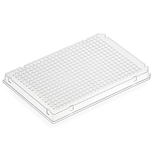 Globe Scientific 384-Well PCR Plate Double Notch Clear Wells