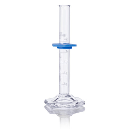 Globe Scientific Cylinder, Graduated, Globe Glass, Class B, To Deliver (Td), Dual Grads, Astm E1272, 4/Box 5 mL to 100 mL