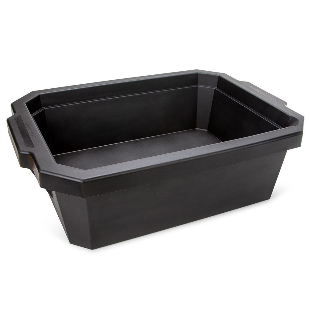 455025K - Globe Scientific 9L Ice Tray with Lid Black