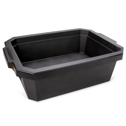 455025K - Globe Scientific 9L Ice Tray with Lid Black