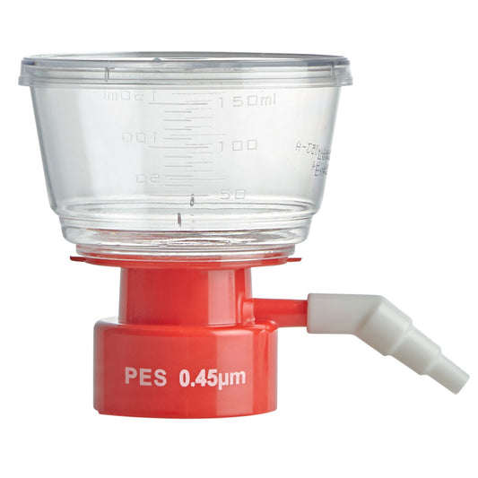 Globe Scientific Bottle Top Filter PES 0.45μm 150mL VF-BT-PES-0150-45