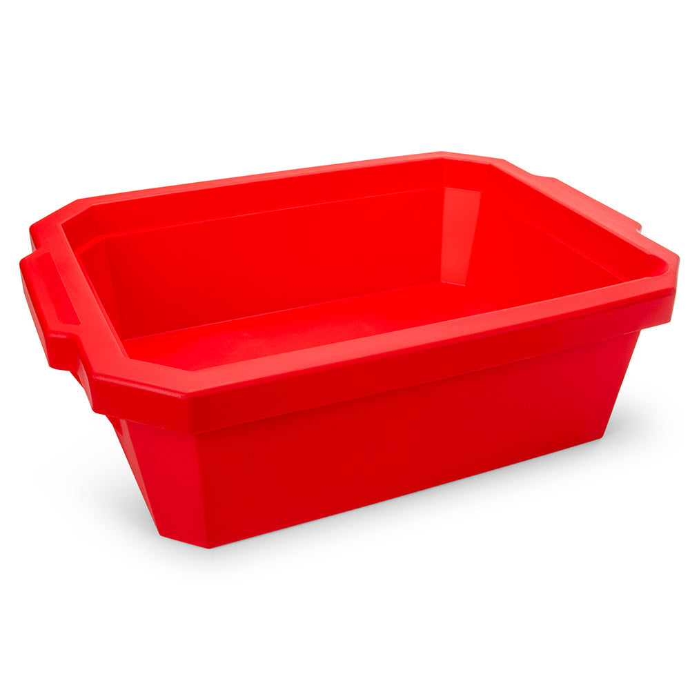 455024R - Globe Scientific 9L Ice Tray Red