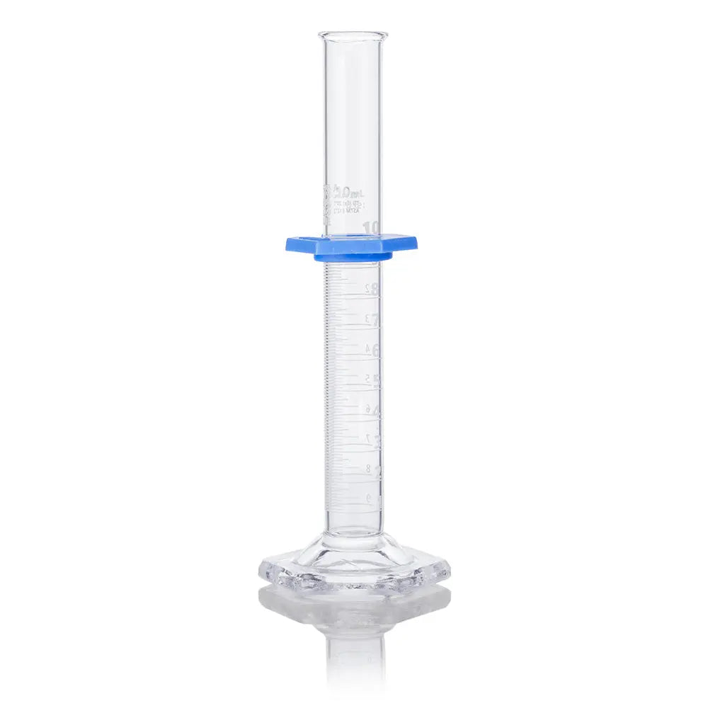 Globe Scientific Cylinder, Graduated, Globe Glass, 10mL, Class A, To Deliver (TD), Dual Grads, ASTM E1272, 1/Box 8300010 Laboratory Equipment