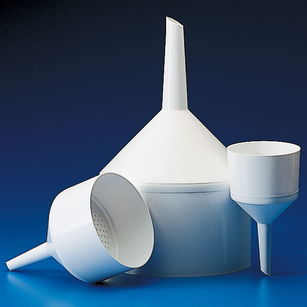 Polypropylene Buchner funnel for vacuum filtration - Globe Scientific