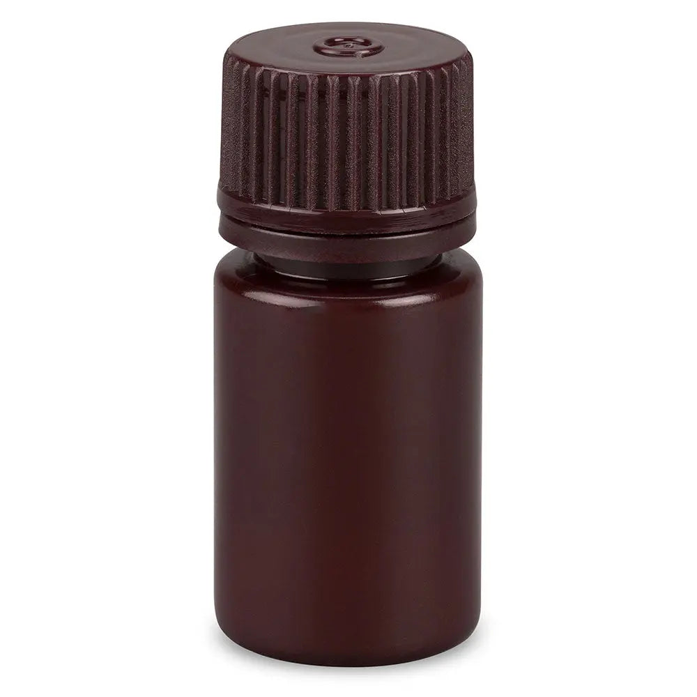 Narrow Mouth Boston Round Bottles, HDPE & Amber HDPE/PP with PP Closure — 4 mL to 8 L, Bulk Packed | Globe Scientific