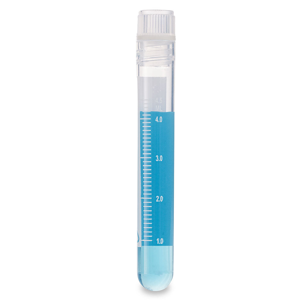 Globe Scientific 3034-5-RB 5.0 mL Cryogenic Vial, POLYPROPYLENE (PP) - Case of 500