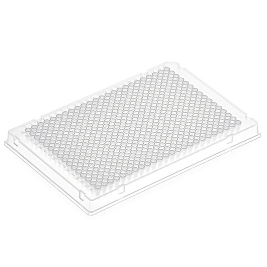 Globe Scientific 384-Well PCR Plate White Wells Case/100