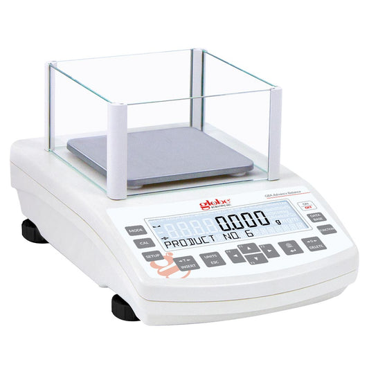 Globe Scientific Precision Balance 1000g × 1mg Internal Cal | GBA-1003C | LabSupplies.com