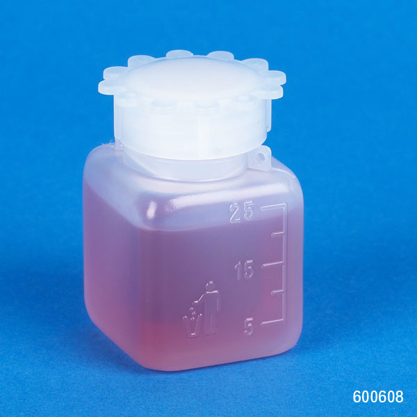 Lab Bottles Polypropylene 25mL 600608B