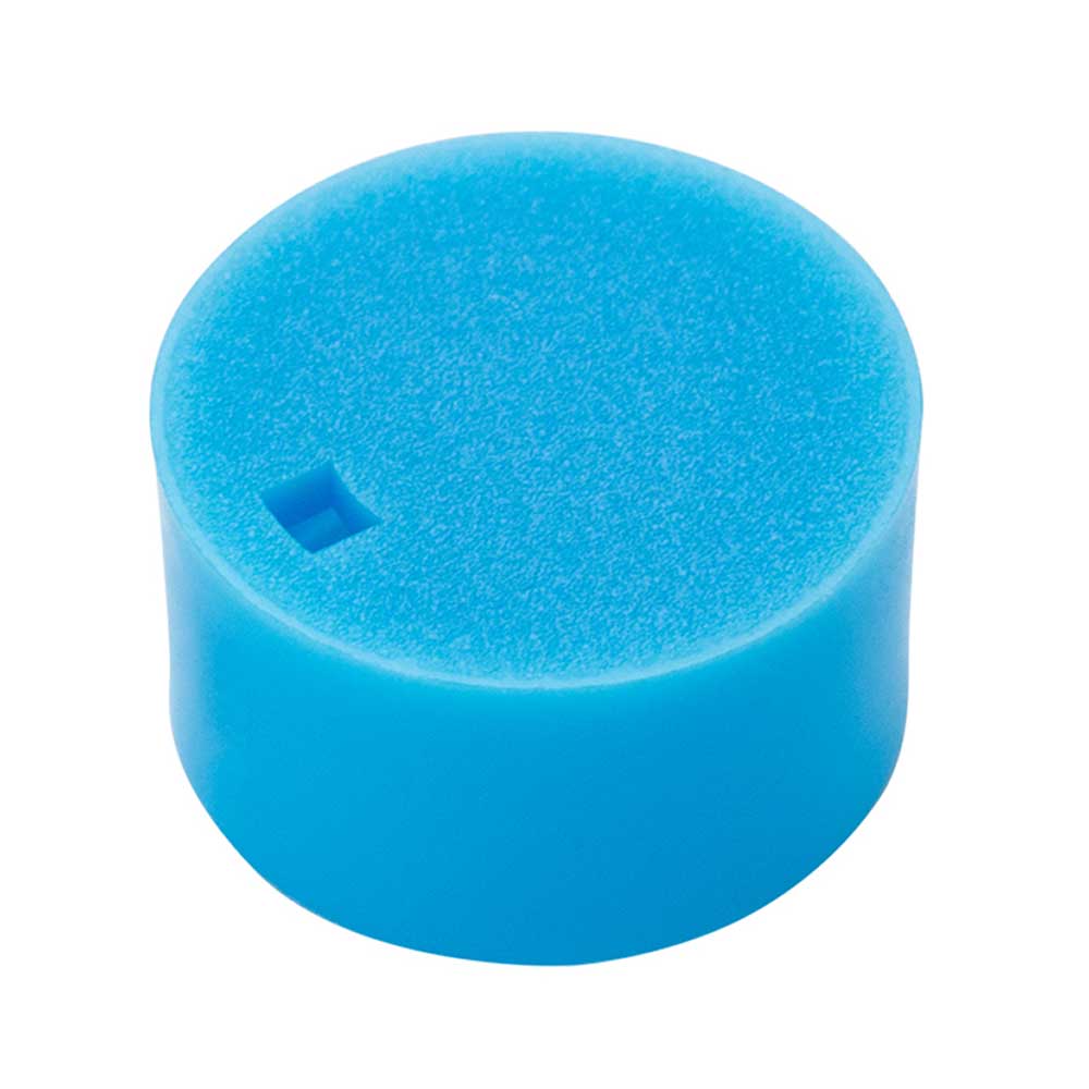 Globe Scientific 3033-CIB Cap Inserts, Blue - Pack of 500