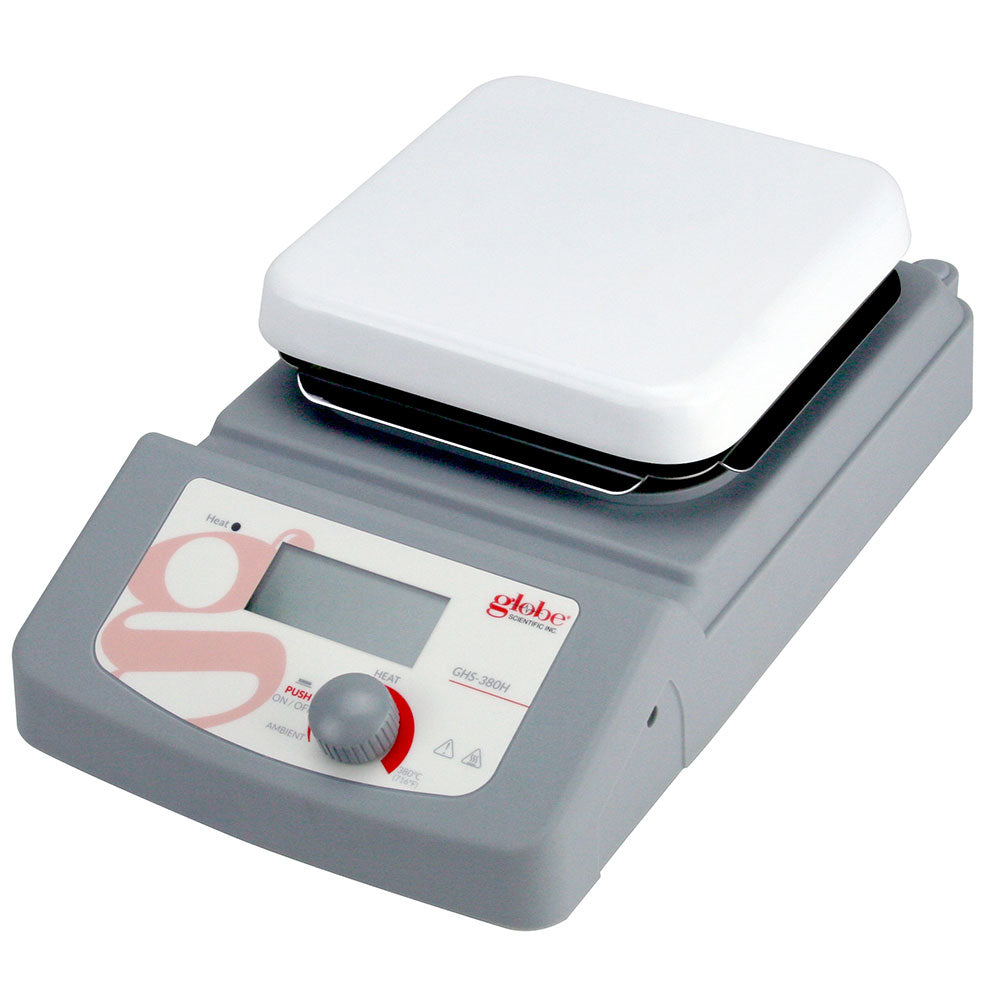 Globe Scientific GHS-380H-UK-EU digital laboratory hotplate 220V international