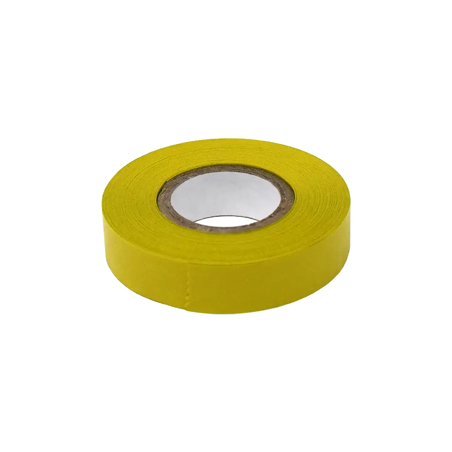 Globe Scientific Laboratory Labeling Tape 1/2" x 500" Yellow