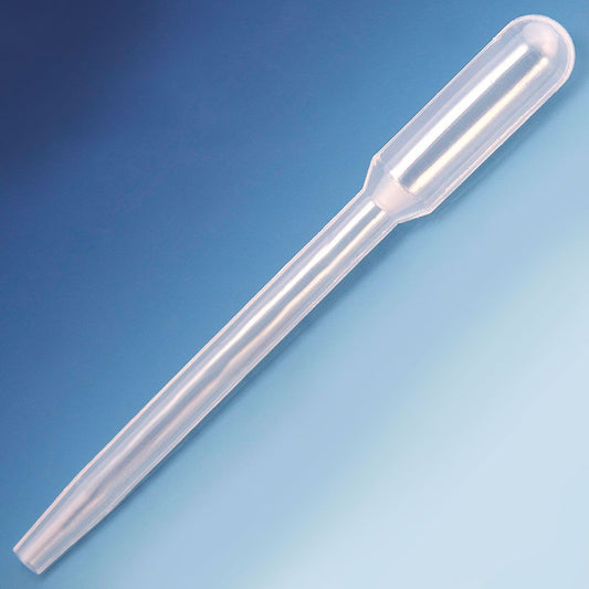 Globe Scientific Wide Bore Transfer Pipettes - Large Bulb Disposable