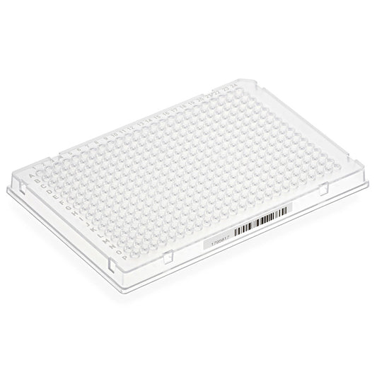 Globe Scientific 384-Well PCR Plate Barcoded Clear Wells