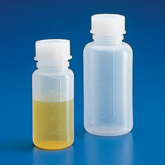 Globe Scientific ** SPECIAL ORDER ITEM ** Bottle with Screwcap, Wide Mouth, LDPE, Graduated, 2000mL 601618 Laboratory Equipment