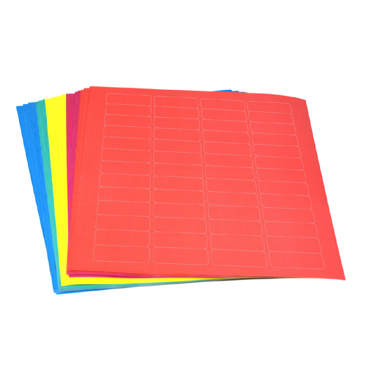 Globe Scientific LCS-43X19RW Cryogenic Labels, blue - Pack of 1300 Sheets