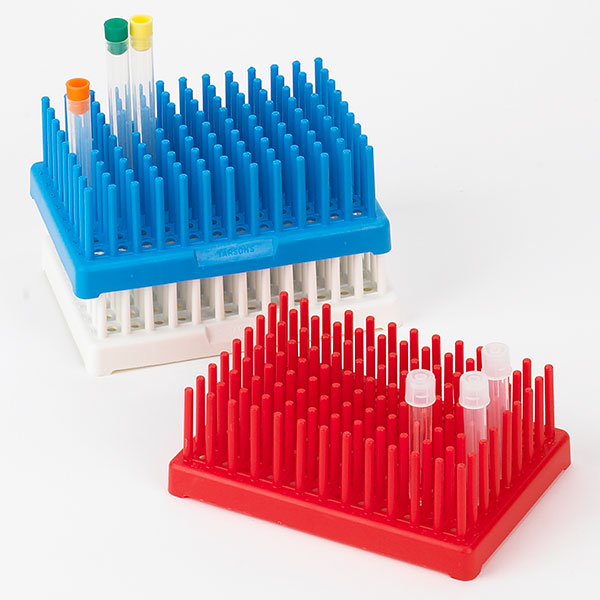 Globe Scientific Peg Tube Rack RPP 13mm 96-Place