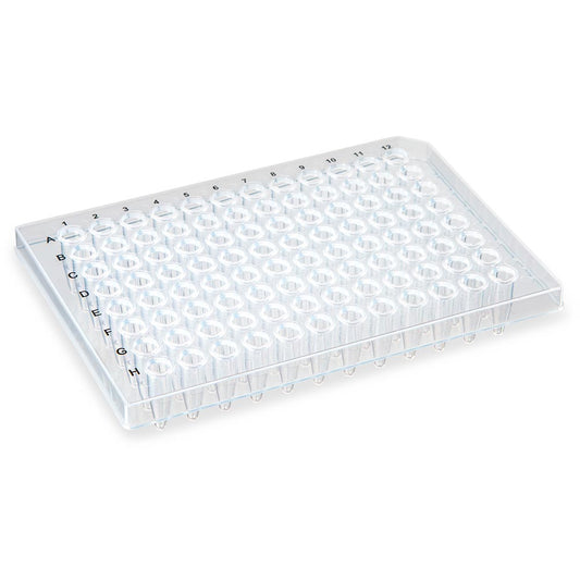 Globe Scientific 96-Well Pcr Plate, Half Skirt 0.1 mL to 0.2 mL