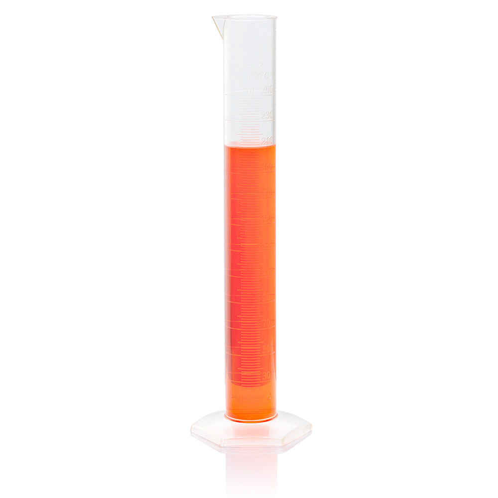 Globe Scientific Diamond Essentials Graduated Cylinder 250mL