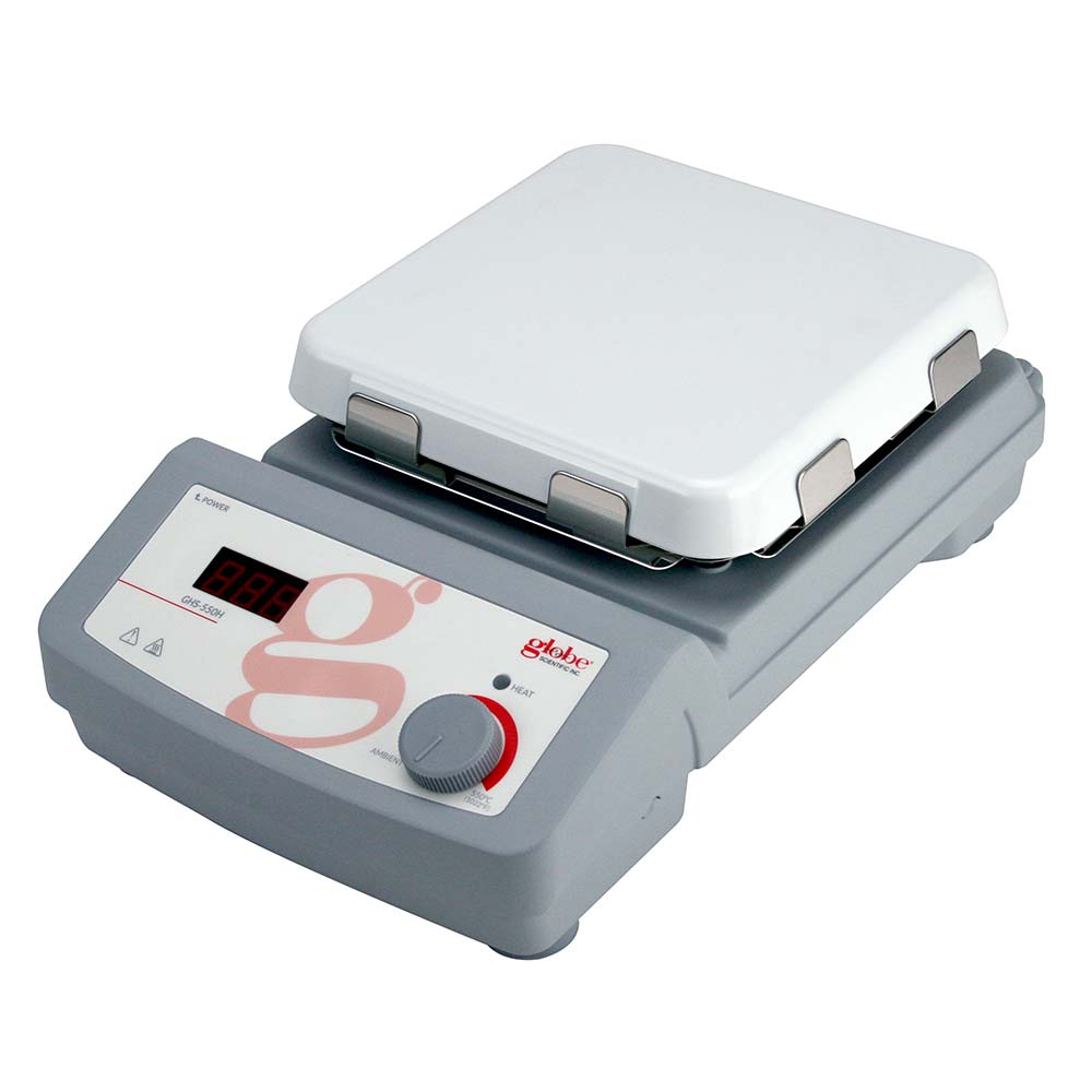 Globe Scientific GHS-550H-UK-EU digital laboratory hotplate 220V 550°C