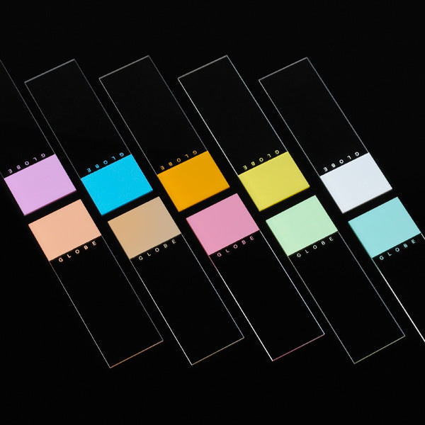 Diamond White Glass Microscope Slides, 25x75mm, 90° Ground Edges - Globe Scientific 1380