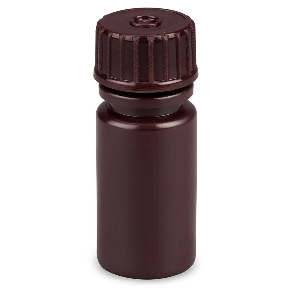 Narrow Mouth Boston Round Bottles, HDPE & Amber HDPE/PP with PP Closure — 4 mL to 8 L, Bulk Packed | Globe Scientific