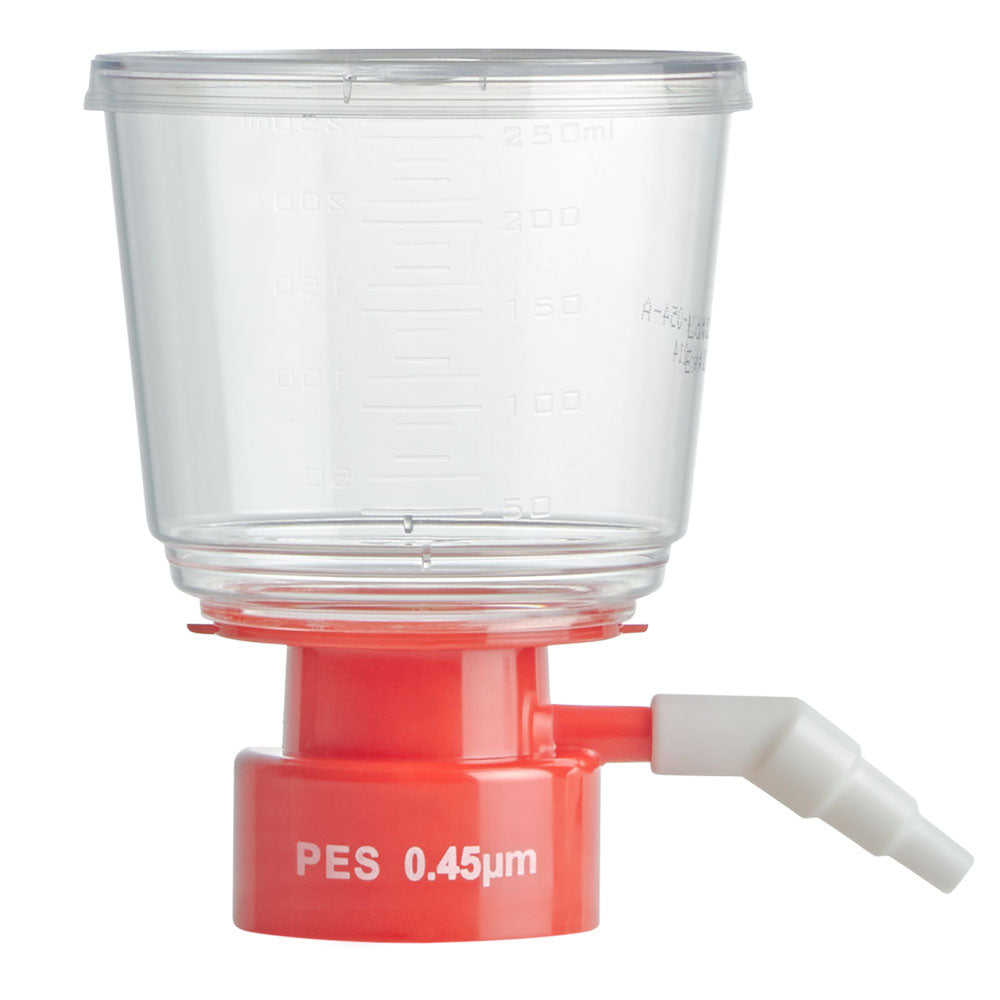 Globe Scientific Bottle Top Filter PES 0.45μm 250mL VF-BT-PES-0250-45