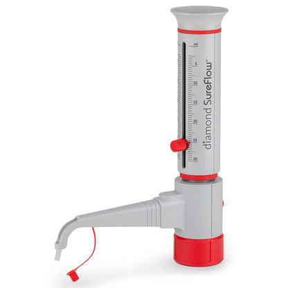GBTD-30 - Globe Scientific Diamond SureFlow Standard Bottle Top Dispenser 2.5 – 30 mL