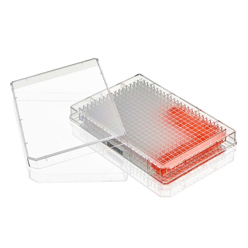 Globe Scientific Diamond SureGro 384-Well Cell Culture Plate TC-Treated TC-PLT-384