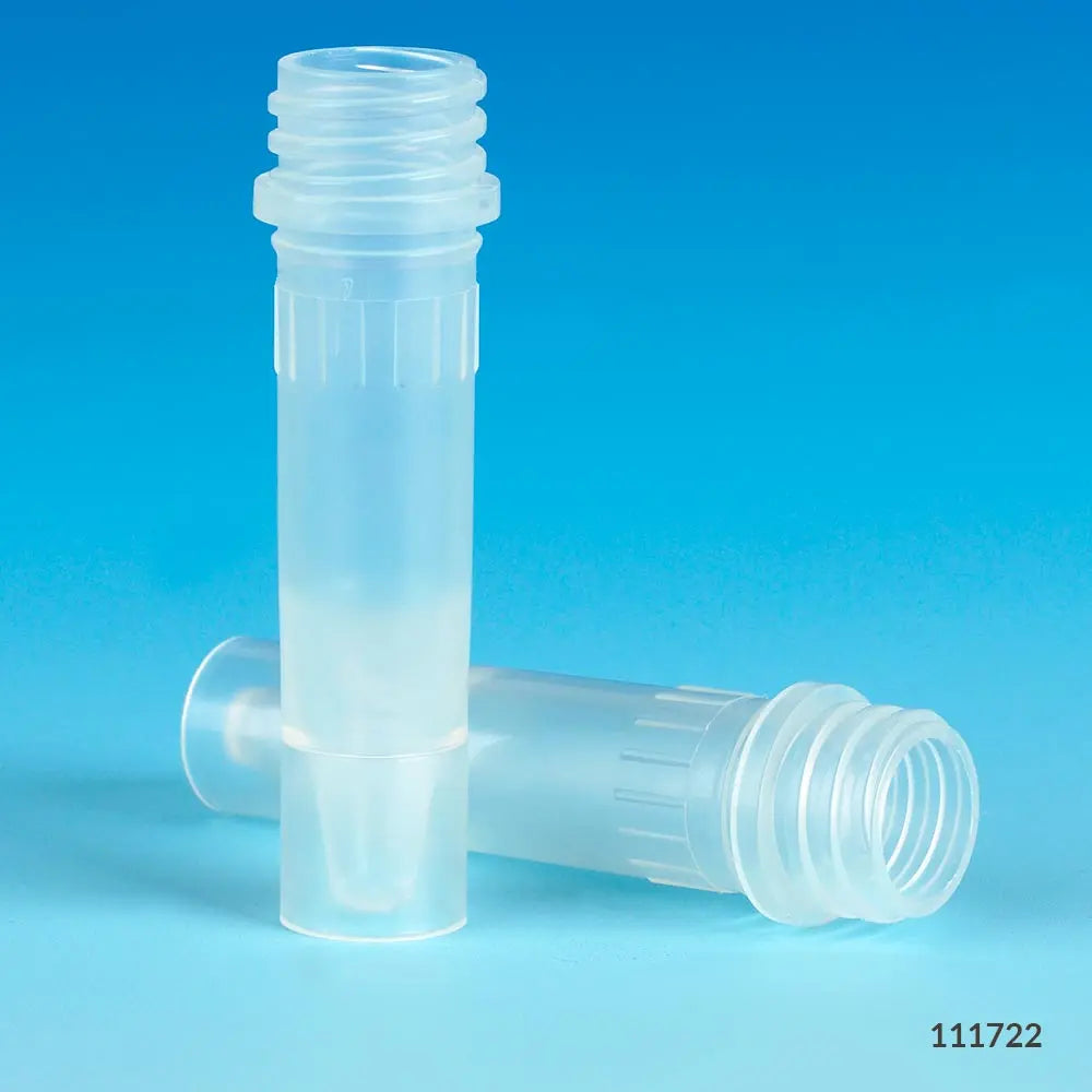 Microtubes, Polypropylene, No Cap — 0.5/1.5/2 mL Standard & Self-Standing, 500/Pack | Globe Scientific