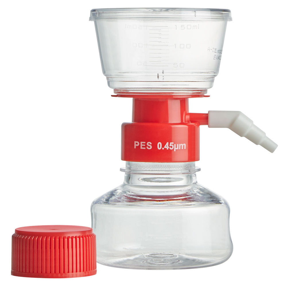 Globe Scientific Vacuum Filter System PES 0.45μm 150mL VF-FS-PES-0150-45