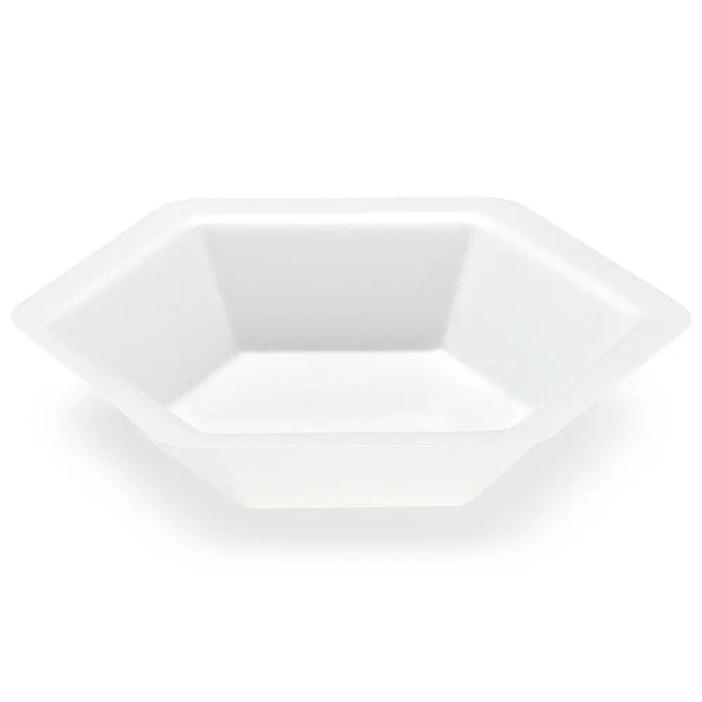 Weighing Boats, Antistatic Polystyrene, Hexagonal — 7–350 mL, 14 Sizes, 500/Case | Globe Scientific