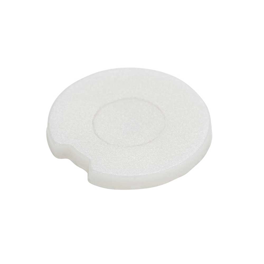 Globe Scientific 3030-CIW Cap Inserts, White - Pack of 500