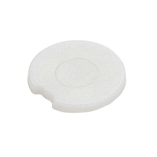 Globe Scientific 3030-CIW Cap Inserts, White - Pack of 500