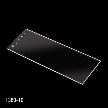 Globe Scientific 1380 Diamond White Glass microscope slides ground edges