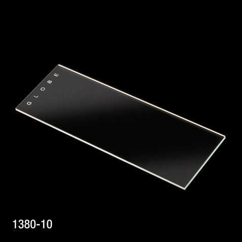 Globe Scientific 1380 Diamond White Glass microscope slides ground edges