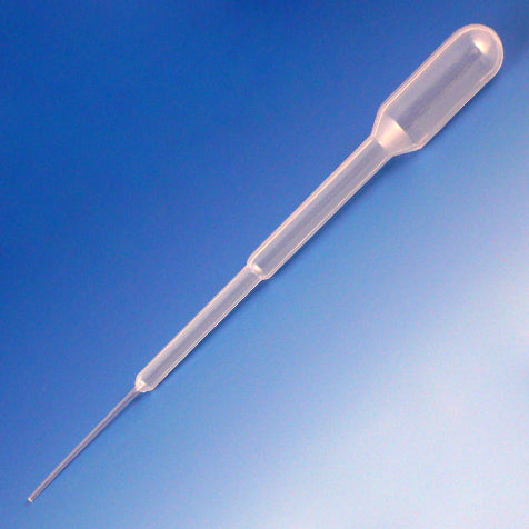 Globe Scientific Fine Tip Transfer Pipettes | Disposable PE, 1.3–8.7mL
