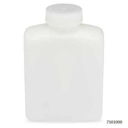 Globe Scientific Bottle, Rectangular, Hdpe Bottle, 53Mm Pp Screw Cap, (32Oz), 6/Pack 1000 mL