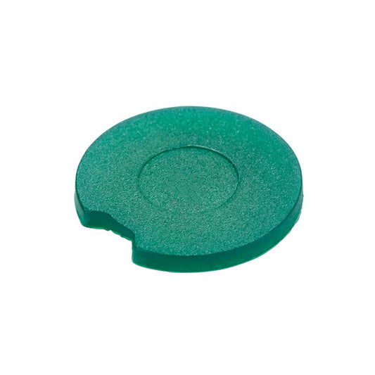 Globe Scientific 3030-CIG Cap Inserts, Green - Pack of 500