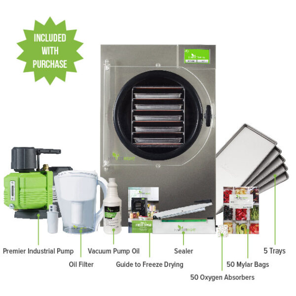 Harvest Right Home Pro Freeze Dryer — Medium (5 trays) / Stainless Steel