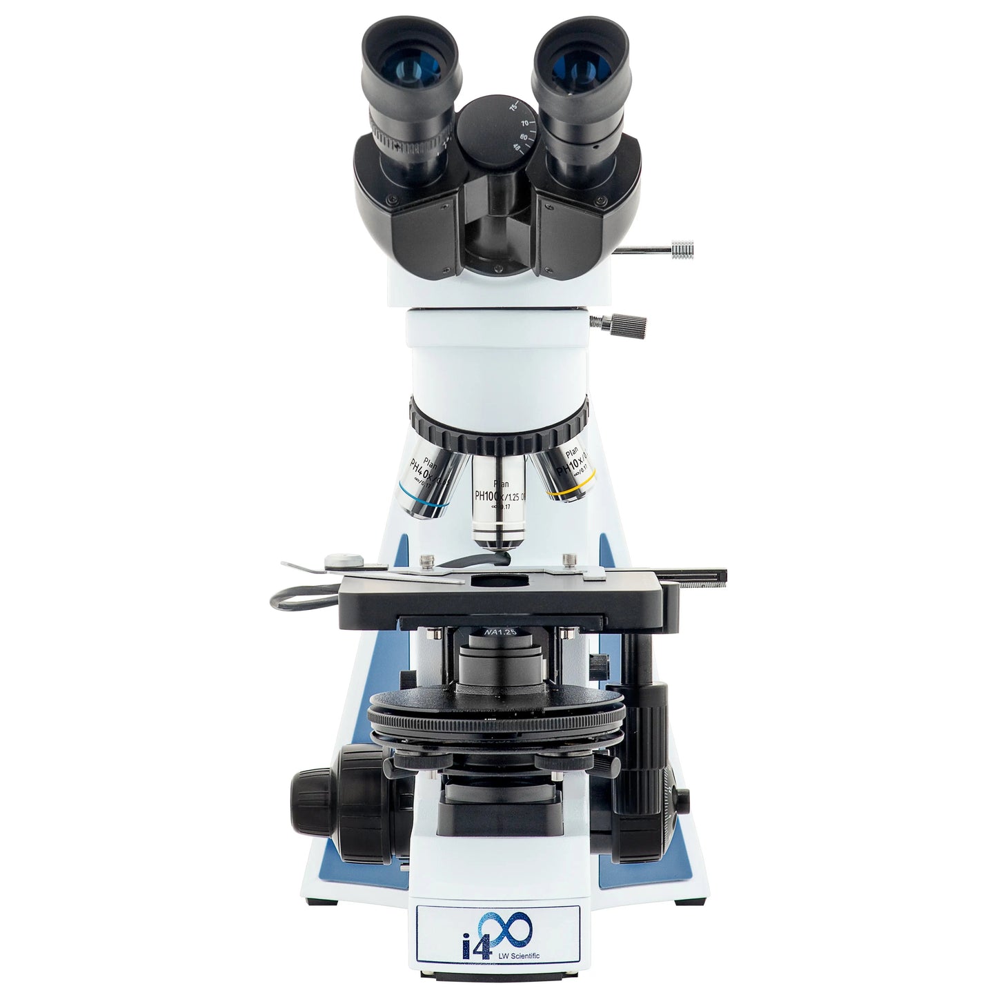 i4 Semen Evaluation Microscope Trinoc Heated Stage Phase PLAN LED i4S-SET4-iPL3 - LabSupplies.com