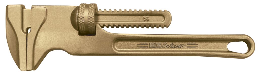 EGA Master Non-Sparking Pipe Wrench — 12", Copper beryllium — 71822