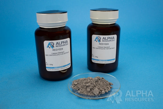 Alpha Resources Carbon and Sulfur in Synthetic Catalyst CRM (C=15.2%, S=5.9%) – Certified Reference Material – KED1024